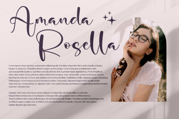 Syalitha Font Poster 10