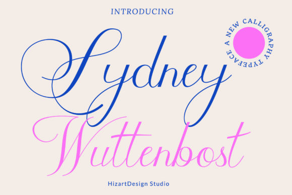 Sydney Wuttenbost Font