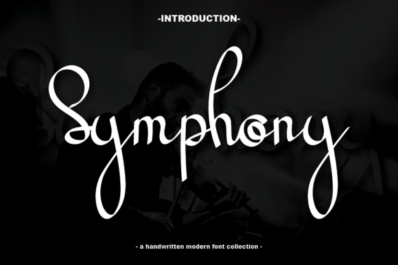 Symphony Font Poster 1