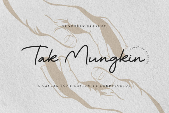 Tak Mungkin Font Poster 1