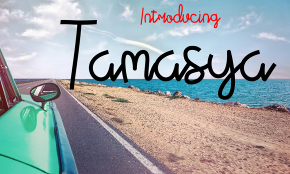 Tamasya Font Poster 1