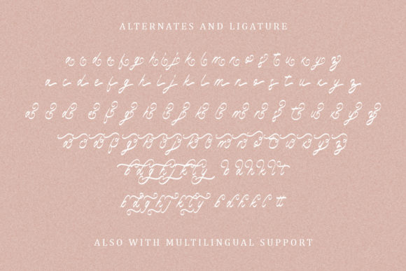 Taniesha Font Poster 9