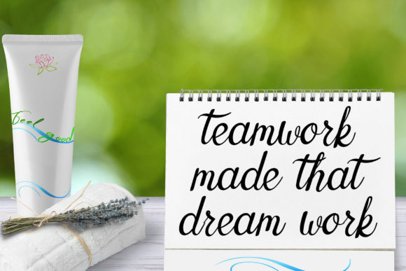 Teacher Flower Font Poster 4