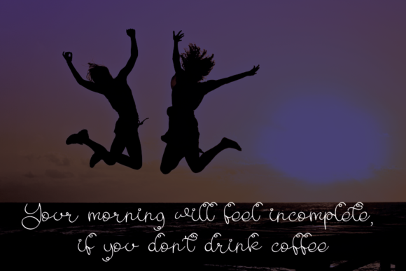 Teacher Jump Font Poster 4