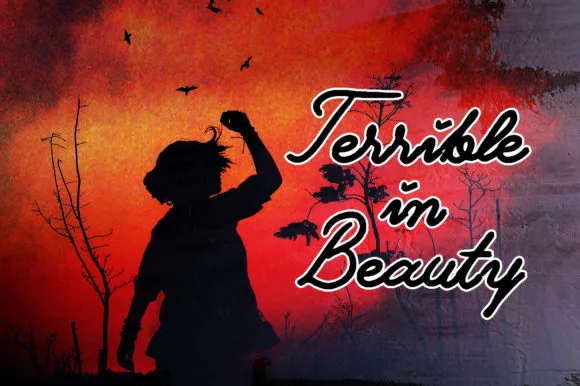 Terrible Beauty Font Terrible Beauty Font Poster 1