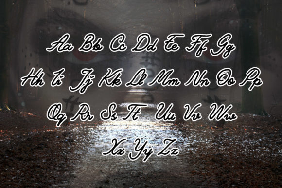 Terrible Beauty Font Poster 3
