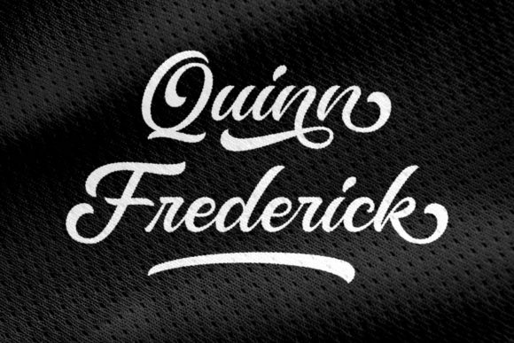 Thalia Kendrick Font Poster 5