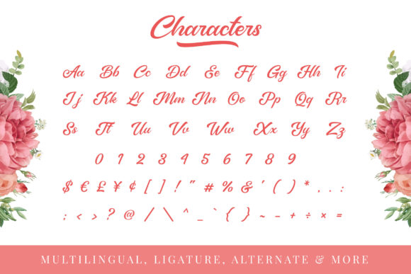 Thalia Kendrick Font Poster 8