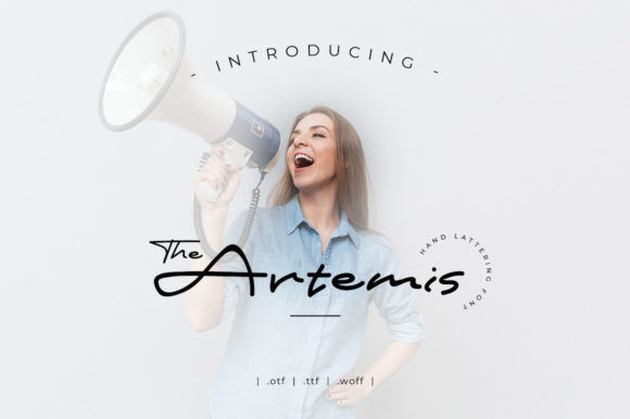 The Artemis Font Poster 1