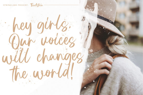 The Astria Font Poster 11