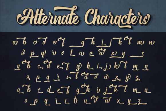 The Bleachers Font Poster 7