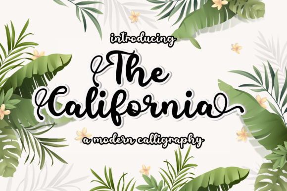 The California Font