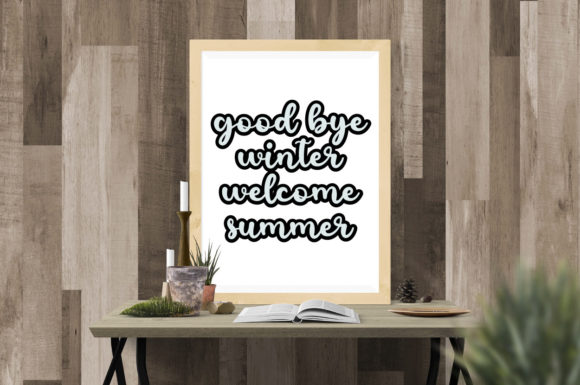 The California Font Poster 3
