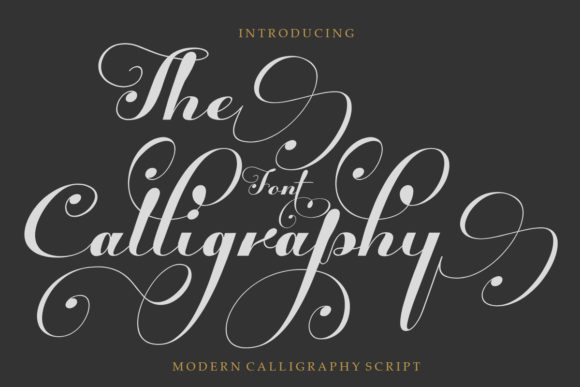 The Calligraphy Font