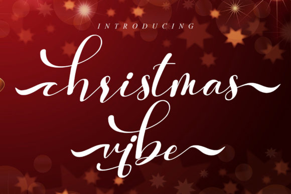 The Christmas Vibe Font Poster 1