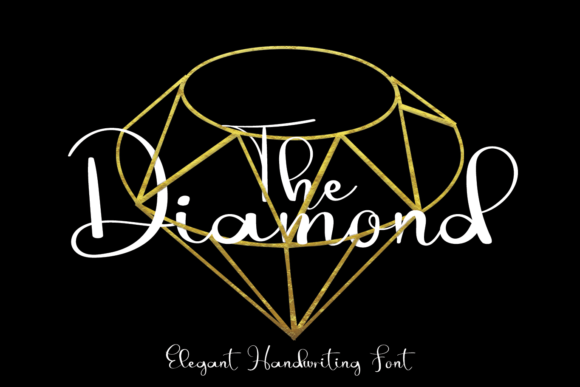 The Diamond Font Poster 1