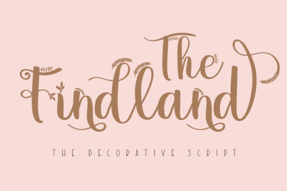 The Findland Font Poster 1