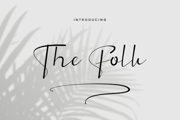 The Folk Font Poster 1