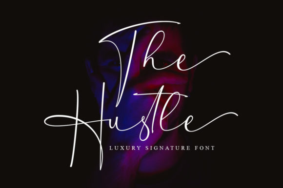The Hustle Font Poster 1