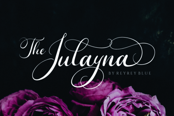 The Julayna Font Poster 1
