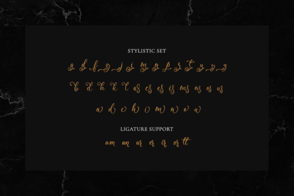 The Lord of Bronze Font Poster 11