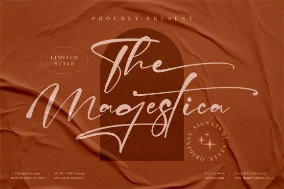 The Magestica Font Poster 1