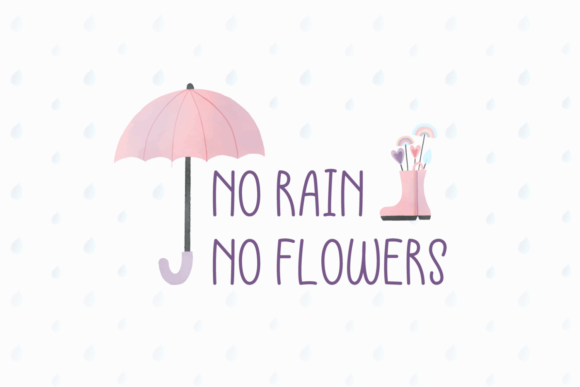 The Smell After Rain Font Poster 4