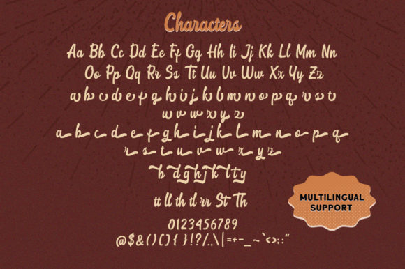 The Stumble Font Poster 8