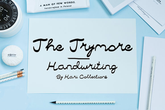 The Trymore Font Poster 1