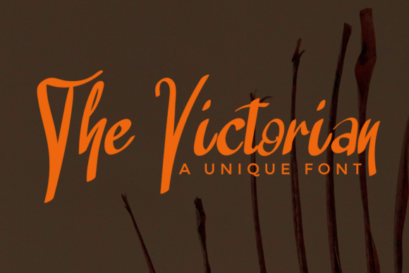 The Victorian Font Poster 1