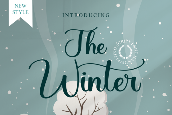 The Winter Font Poster 1