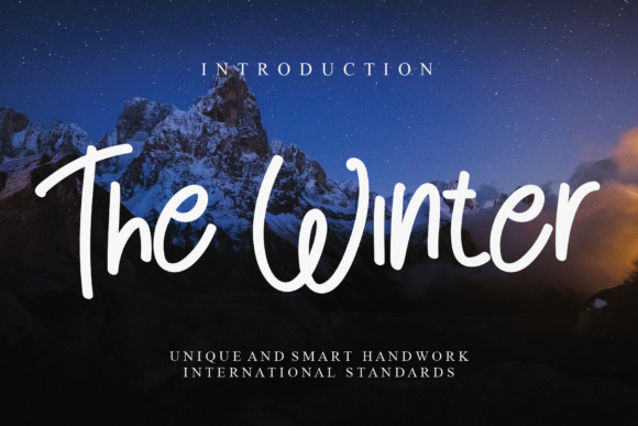 The Winter Font