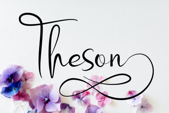 Theson Font Poster 1