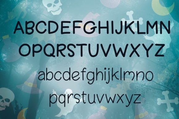 Thick and Thin Font Poster 6