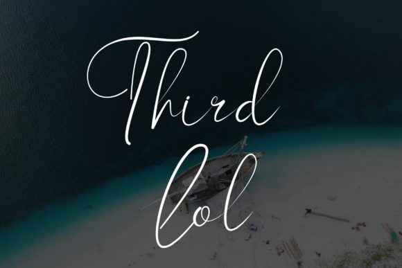 Third Lol Font Poster 1