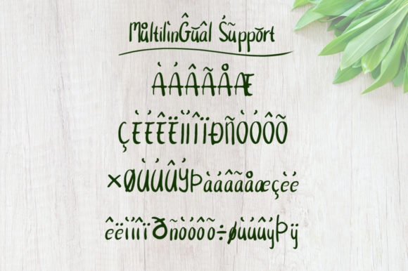 Thumbasono Font Poster 10