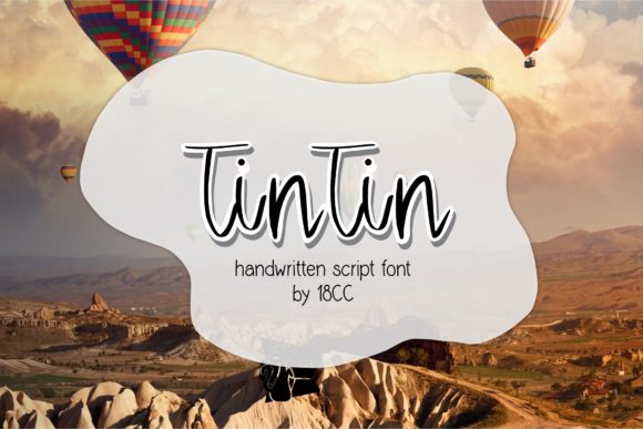 TinTin Font Poster 1