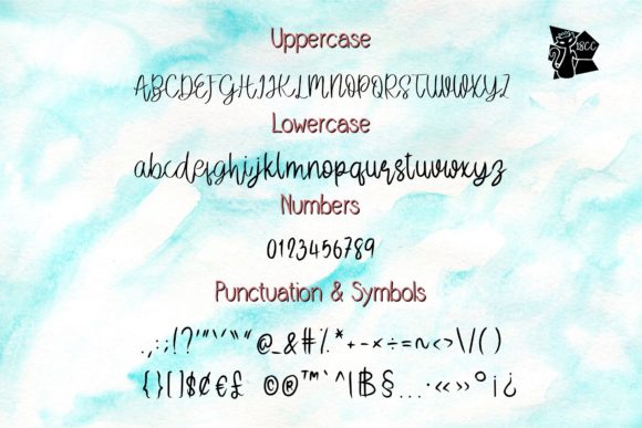 TinTin Font Poster 2