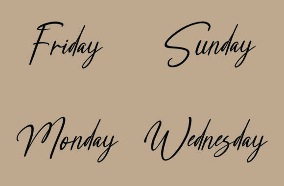 Tomatoes Font Poster 4