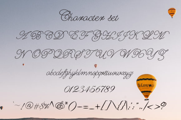 Topper Font Poster 2