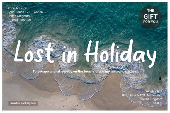 Travel Journal Font Poster 7