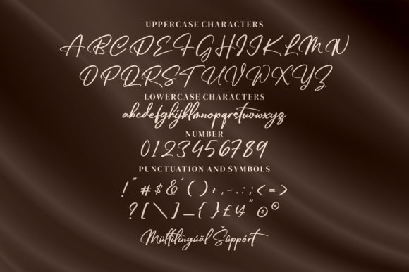Triyastie Font Poster 6