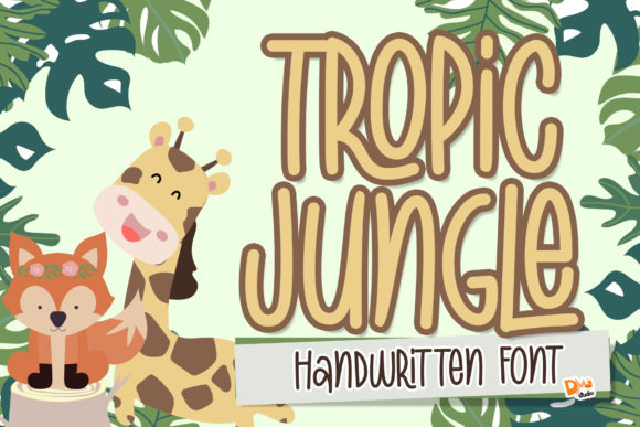 Tropic Jungle Font Poster 1