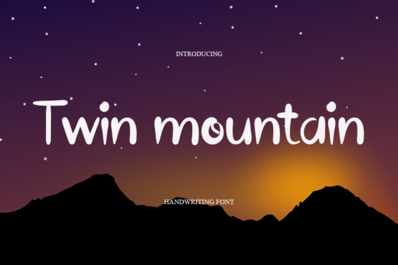 Twin Mountain Font