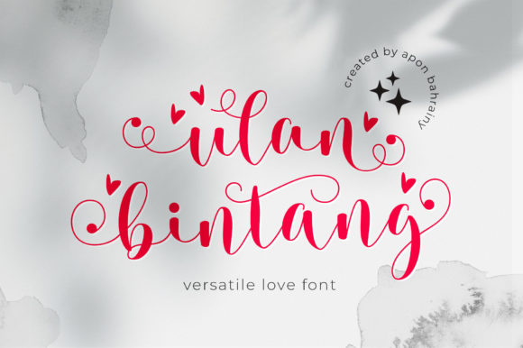 Ulan Bintang Script Font