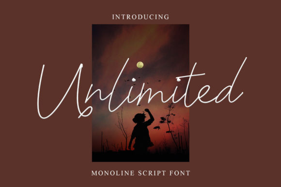 Unlimited Font Poster 1