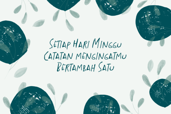 Unrelated Font Poster 6