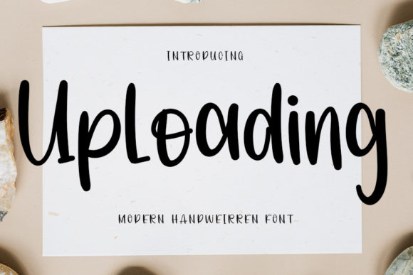 Uploading Font