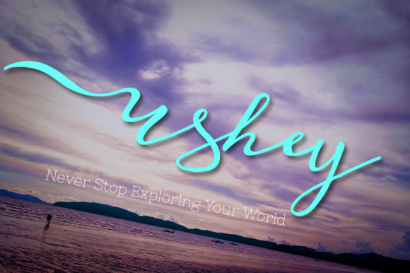 Ushey Font Poster 1