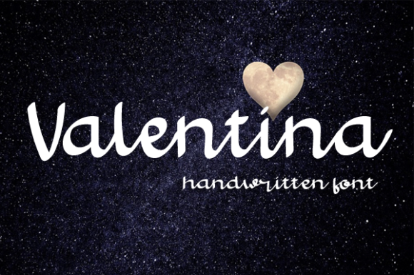 Valentina Font Poster 1